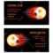 Vector Card Football Ball With Fire. Template For Football Club.. With Football Betting Card Template