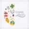Vector Decorating Design Made Of Lucky Charms, And The Words.. Throughout Good Luck Card Templates