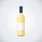 Vector Mock Up White Glass Blank Wine Close Bootle With Cap White.. With Regard To Blank Wine Label Template