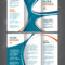 Vector Tri Fold Brochure Template Design, Concept Business Leaflet,.. Intended For 3 Fold Brochure Template Free