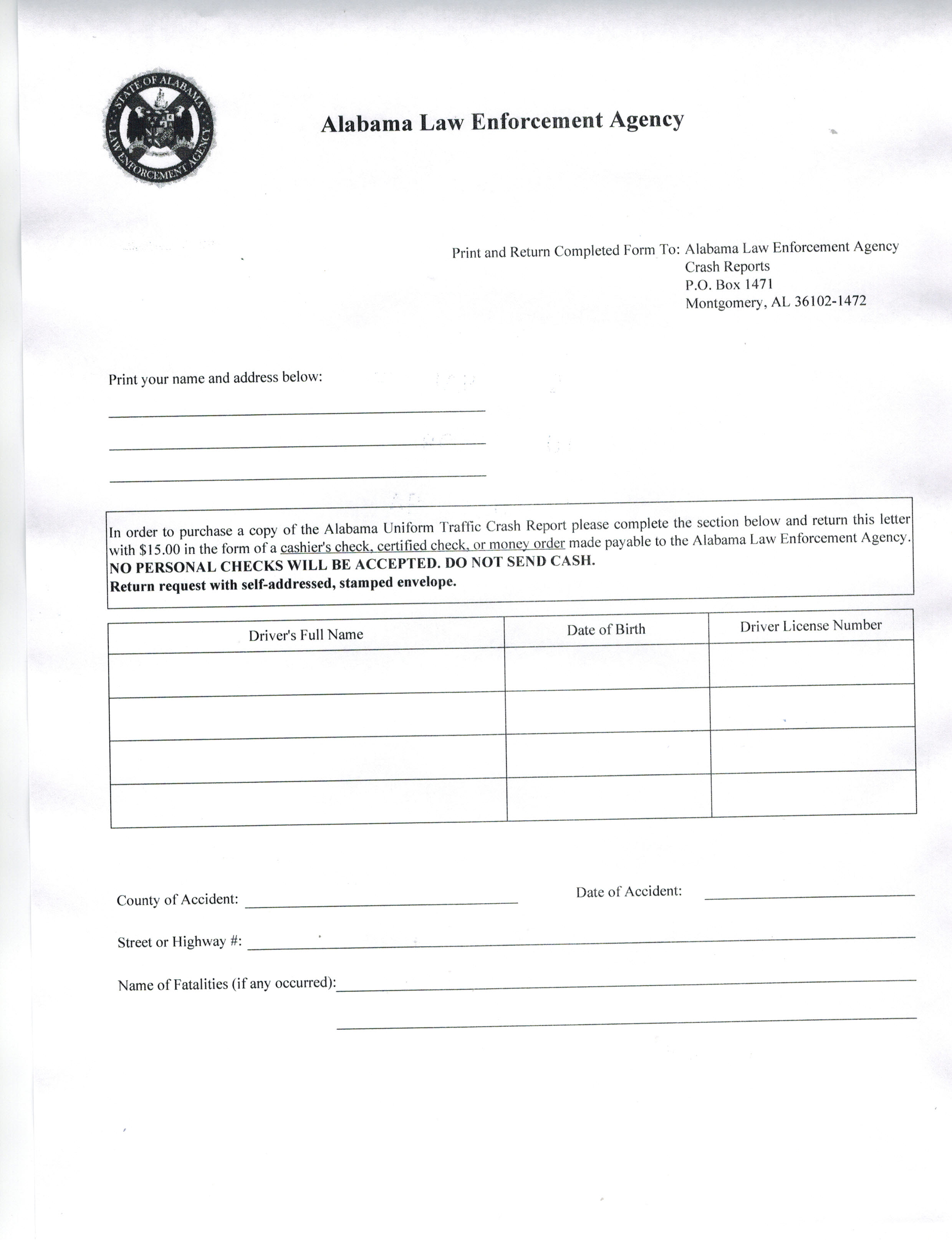 Vehicle Accident Report Format Car Sample Pdf Free Form Inside Motor Vehicle Accident Report Form Template