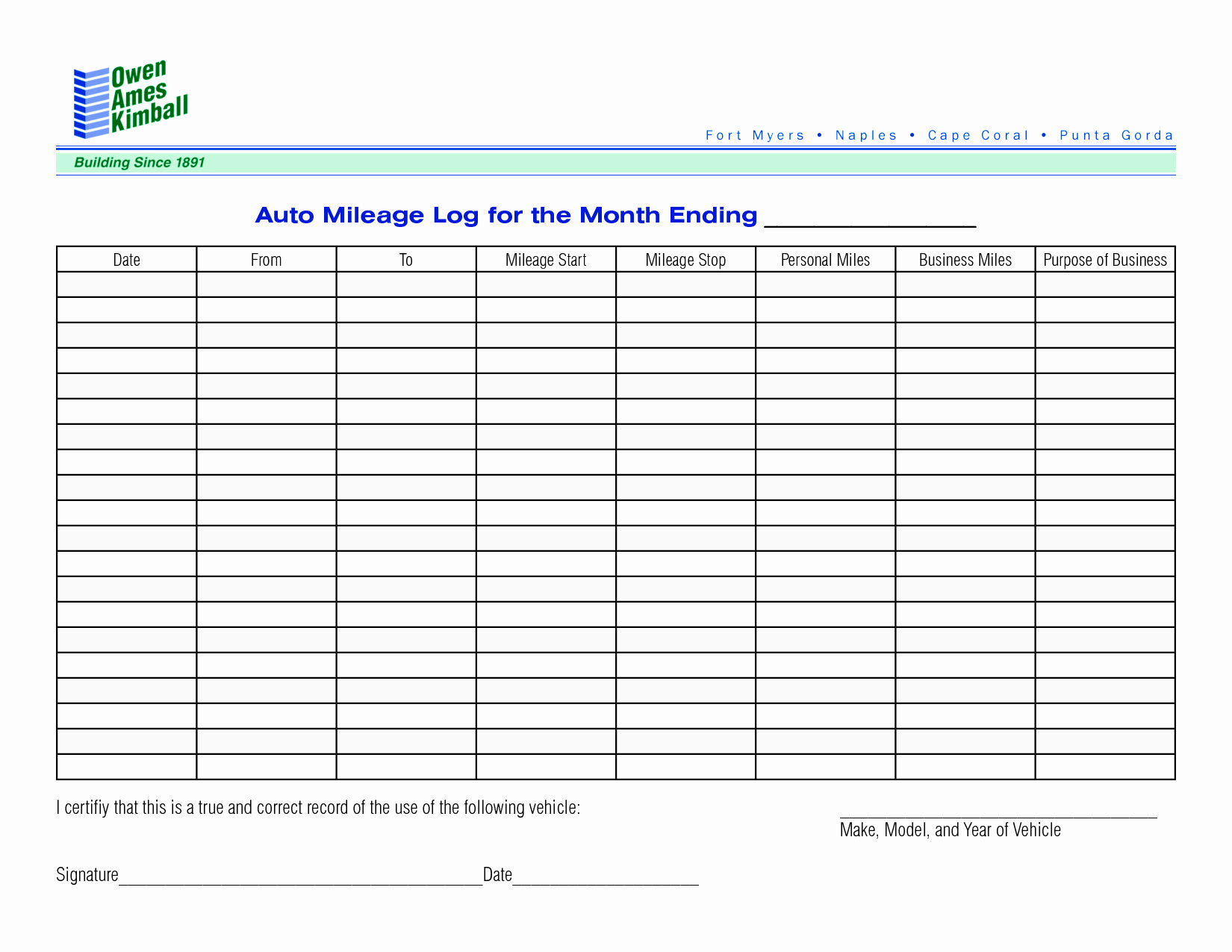 Vehicle Mileage Log Template Excel 8 Best Of Monthly Within Mileage Report Template