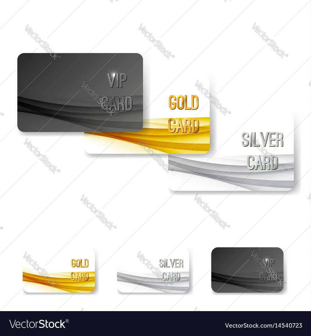 Vip Status Membership Card Template Set For Membership Card Template Free