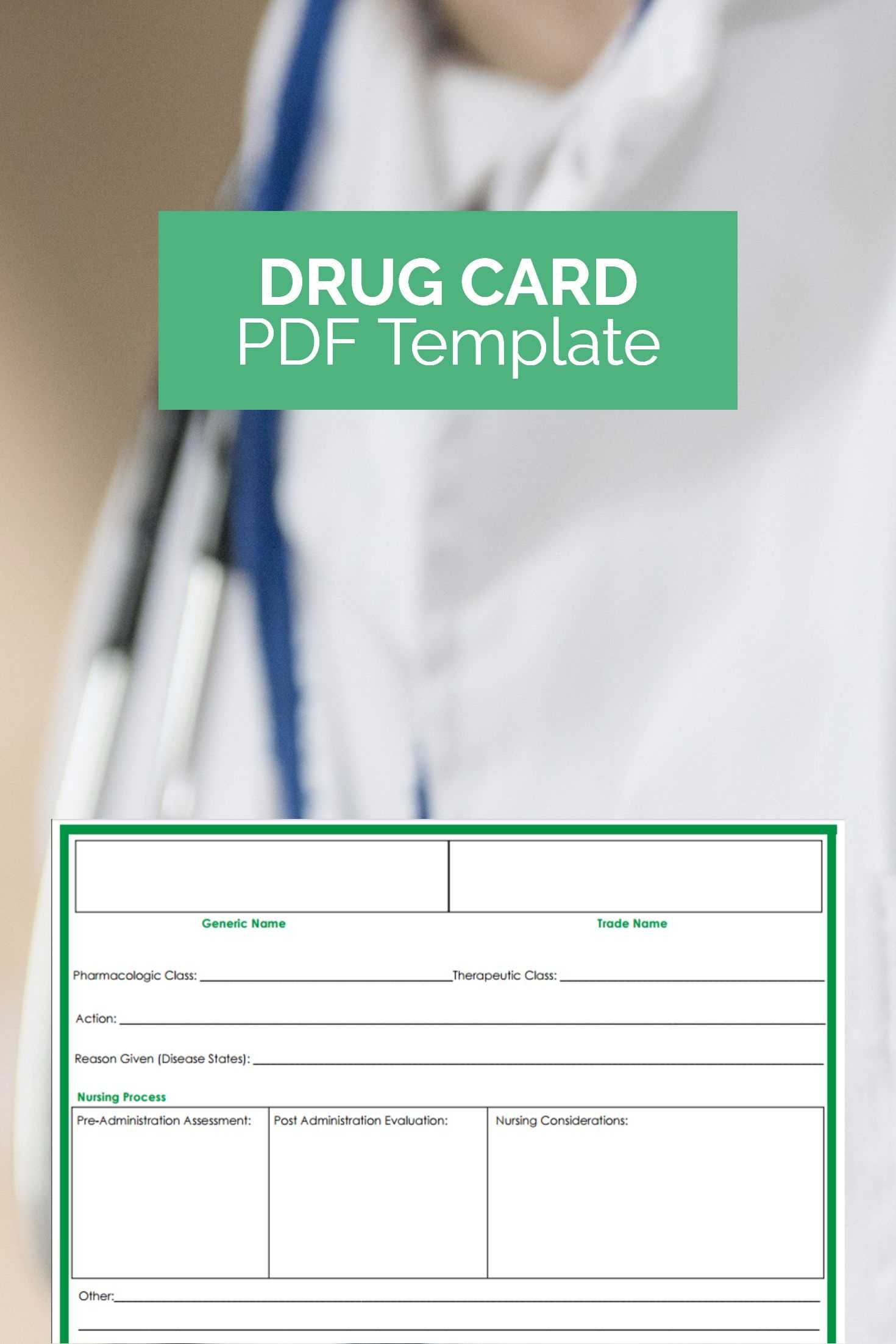 Want A Free Drug Card Template That Can Make Studying Much Within Pharmacology Drug Card Template