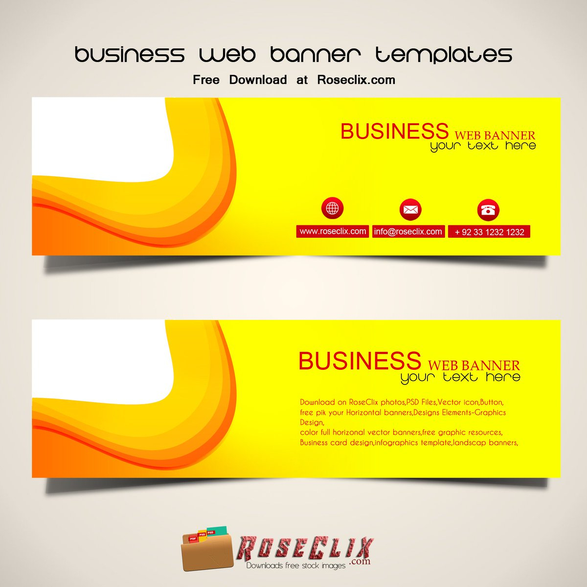 We Create Best Business Web Banner Design For You, Download Intended For Website Banner Templates Free Download