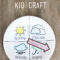 Weather Chart Kid Craft – The Crafting Chicks In Kids Weather Report Template