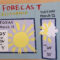 Weather Forecast Presentation: Tri Fold Weather Board For Throughout Kids Weather Report Template
