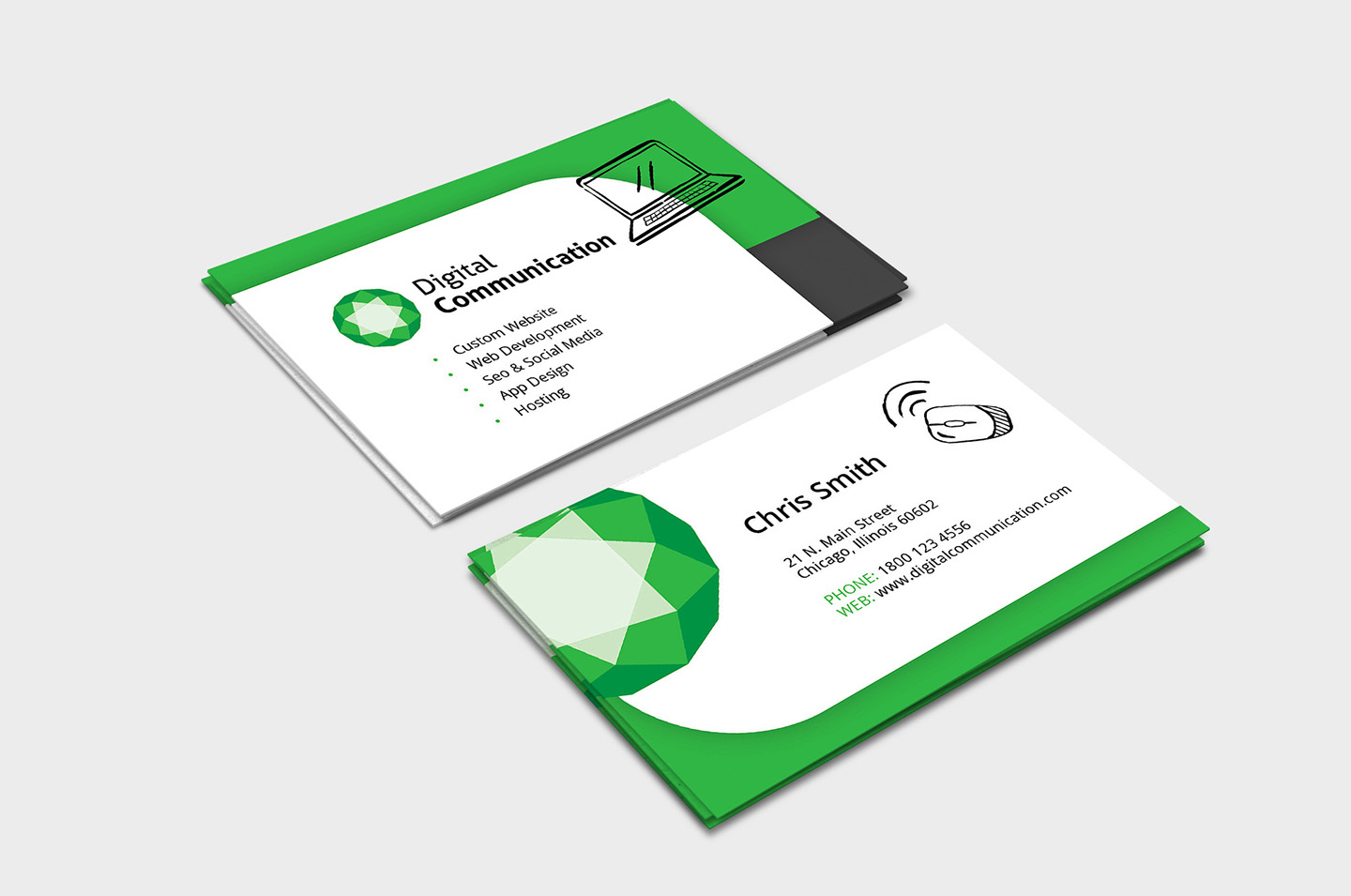 Web Designer Business Card Template In Psd, Ai & Vector Inside Web Design Business Cards Templates