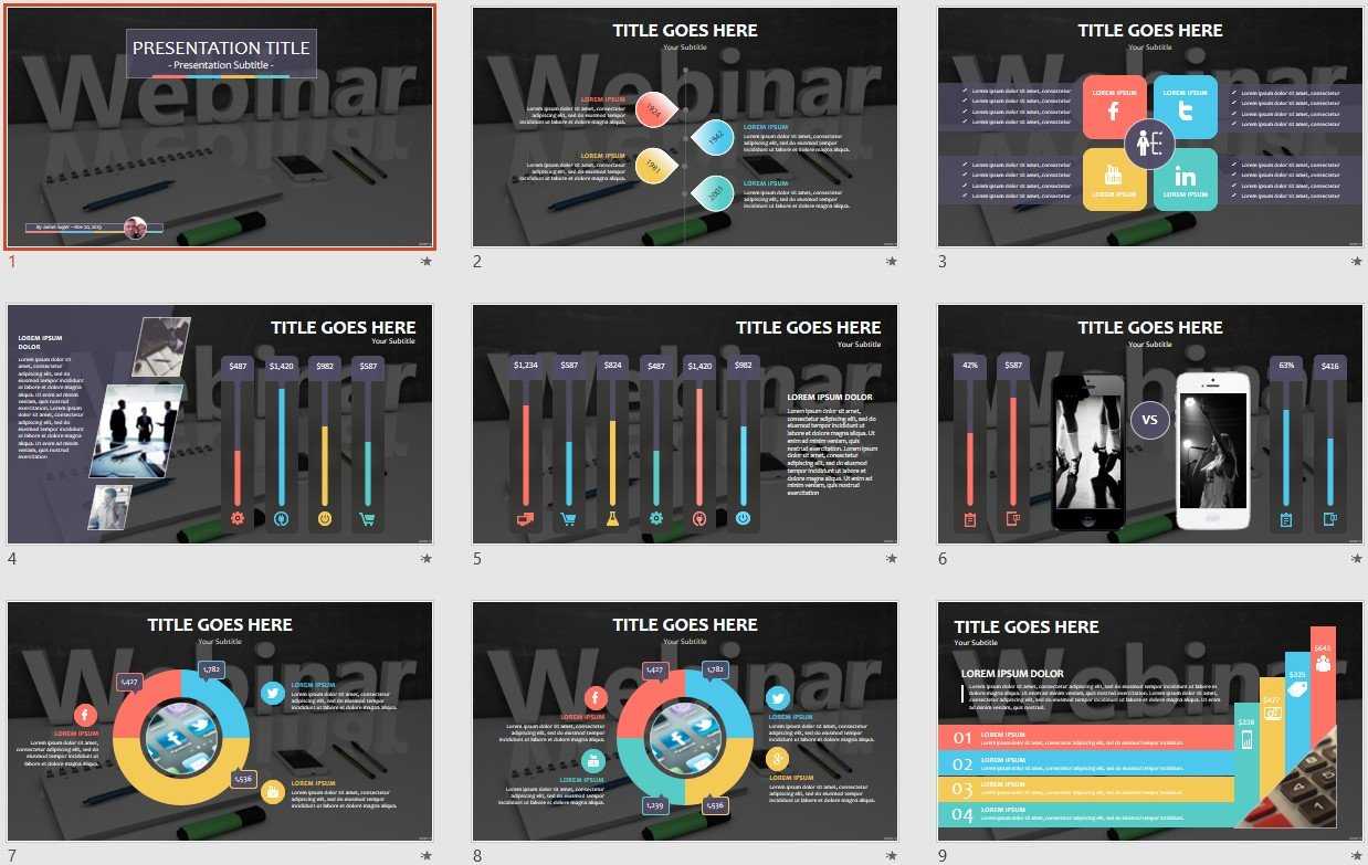 Webinar Powerpoint Template #109705 – Sagefox Free Regarding Webinar Powerpoint Templates