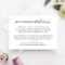 Wedding Accommodations Card Insert Throughout Wedding Hotel Information Card Template