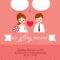 Wedding Invitation Card Template Bride And Groom In Invitation Cards Templates For Marriage