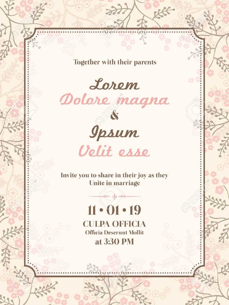 Wedding Invitation Cards Samples | Wedding Invitations Inside Sample Wedding Invitation Cards Templates