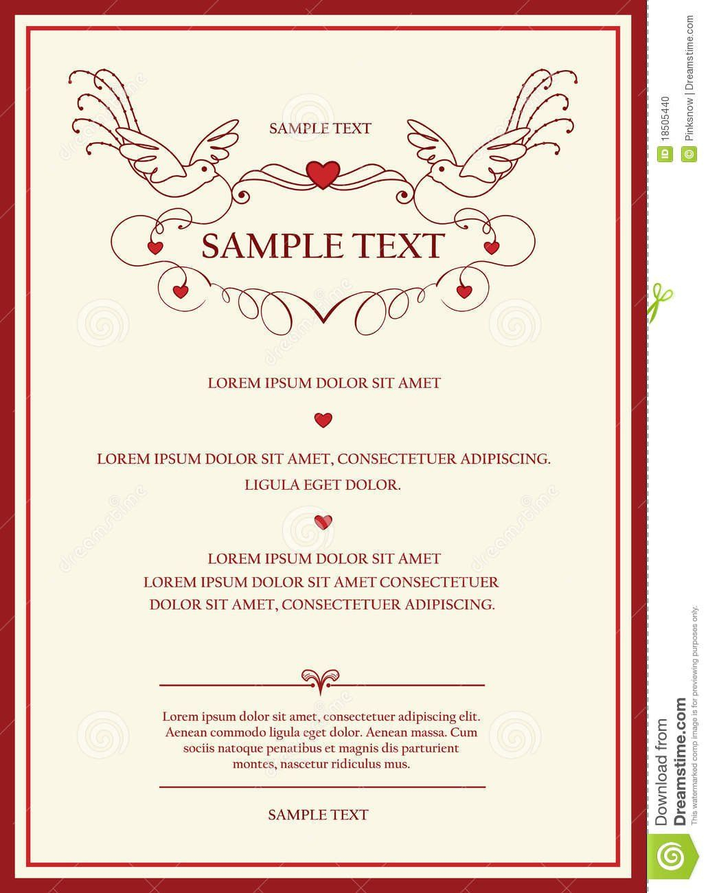 Wedding Invitation Cards Templates | Wedding Invitations In Regarding Sample Wedding Invitation Cards Templates