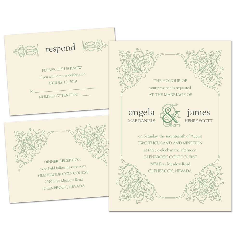 Wedding Invitation Details Floral Rsvp Card Printable Within Wedding Card Size Template