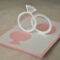 Wedding Invitation Pop Up Card: Linked Rings – Creative Pop With Regard To Wedding Pop Up Card Template Free