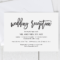 Wedding Reception Invitation Card Pdf Editable Template With Regard To Wedding Hotel Information Card Template