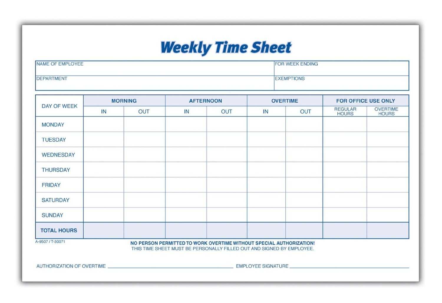 Weekly Employee Time Sheet | Good To Know | Timesheet Intended For Weekly Time Card Template Free