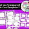 What Are Transparent Task Card Templates? Intended For Task Card Template