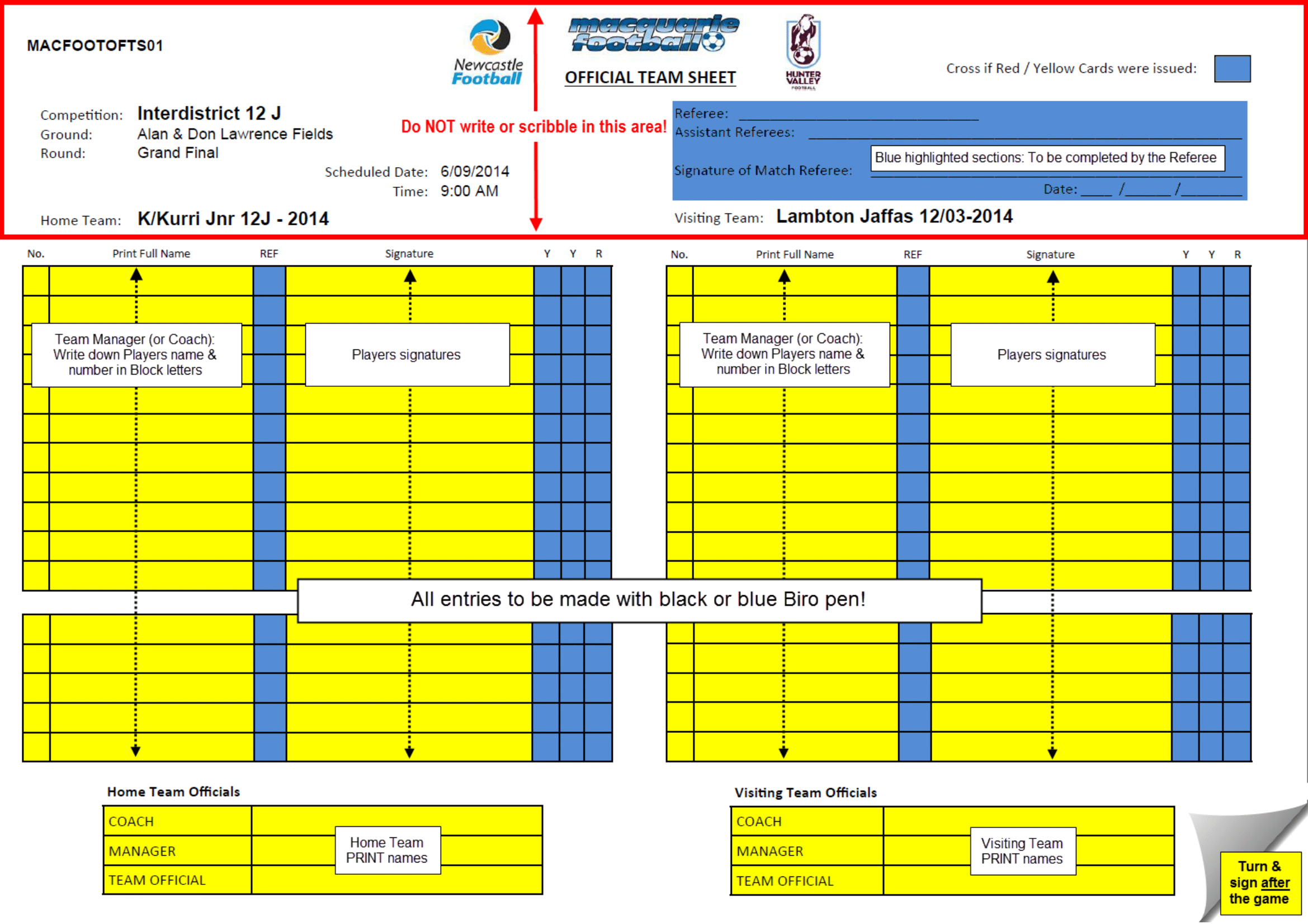 What Do The Referees Write During The Matches? – Sports Pertaining To Football Referee Game Card Template