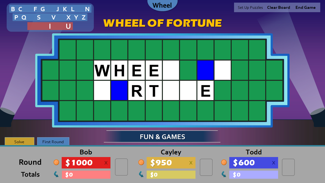 Wheel Of Fortune For Powerpoint – Gamestim Throughout Wheel Of Fortune Powerpoint Template
