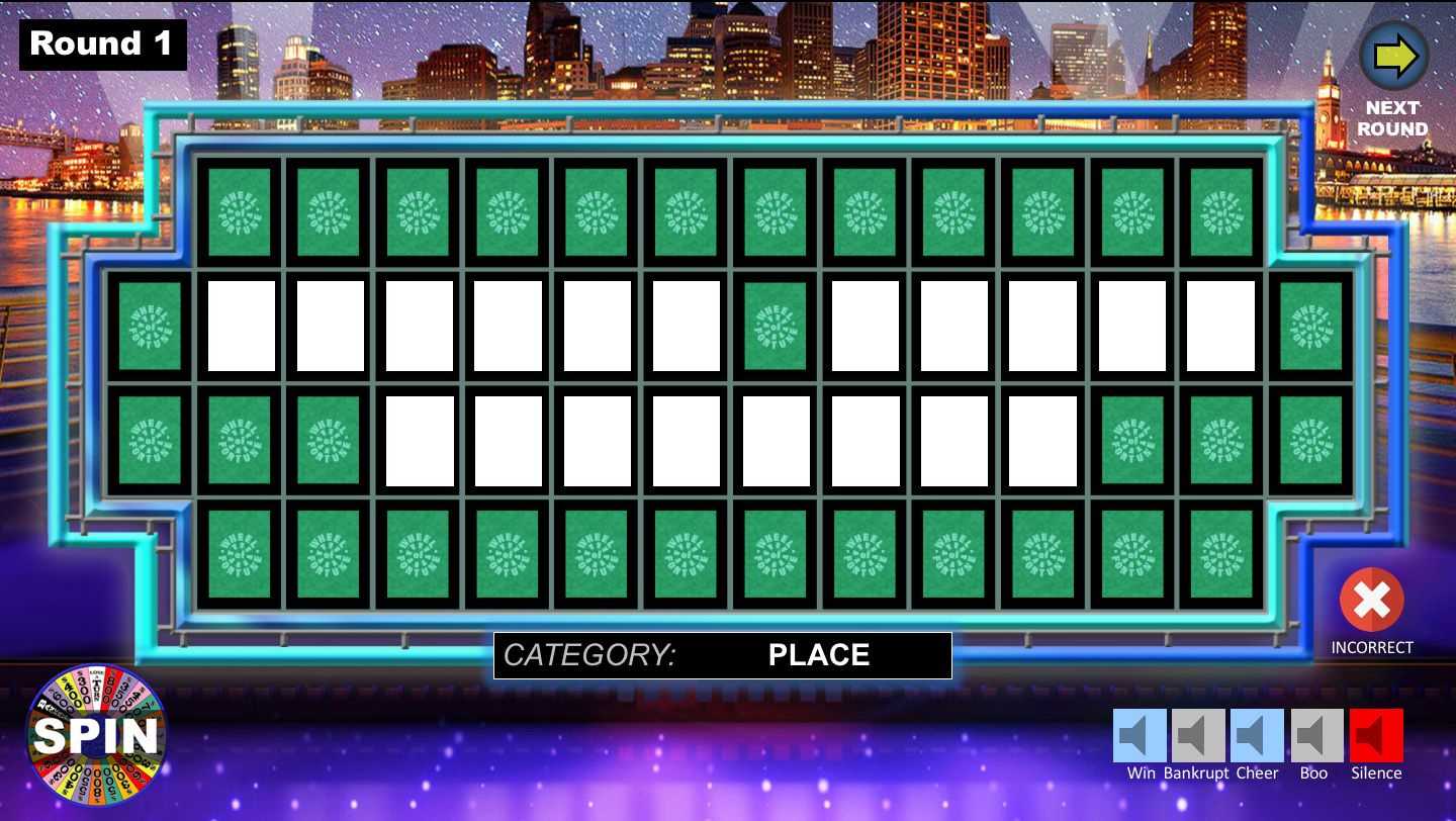 Wheel Of Fortune Powerpoint Game – Youth Downloadsyouth Throughout Wheel Of Fortune Powerpoint Game Show Templates