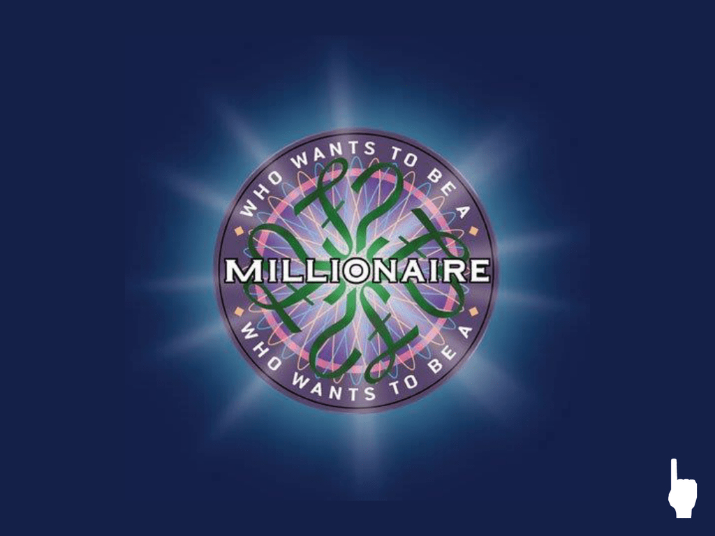 Who Wants To Be A Millionaire? Powerpoint Template For Who Wants To Be A Millionaire Powerpoint Template