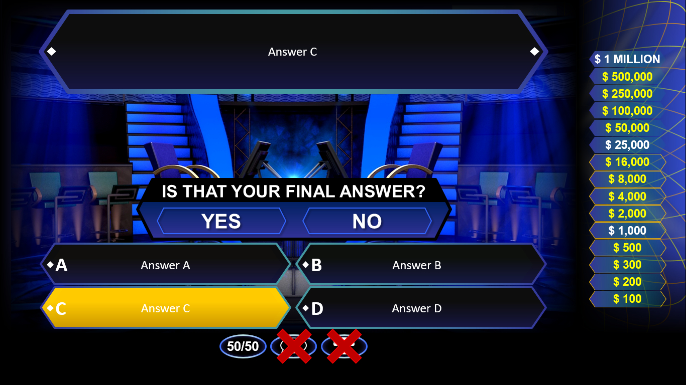 Who Wants To Be A Millionaire? | Rusnak Creative Free Intended For Who Wants To Be A Millionaire Powerpoint Template