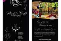 Wine Flyer Template 03 | Chakra Posters, Flyers, &amp; Product intended for Wine Brochure Template