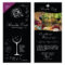 Wine Flyer Template 03 | Chakra Posters, Flyers, & Product Intended For Wine Brochure Template