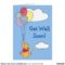 Winnie The Pooh And Balloons | Get Well Card | Zazzle With Regard To Get Well Card Template