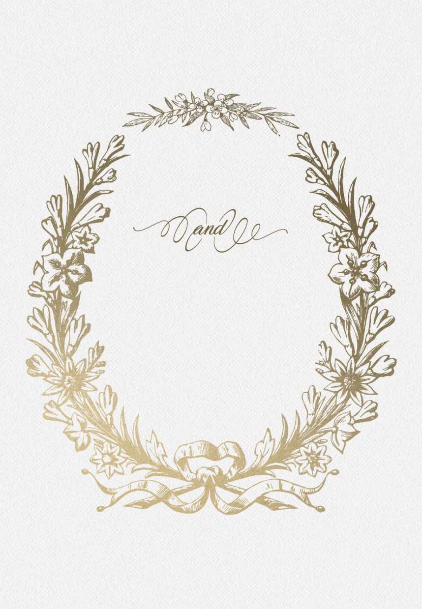 Wondrous Blank Wedding Invitation Templates Template Ideas With Regard To Blank Templates For Invitations