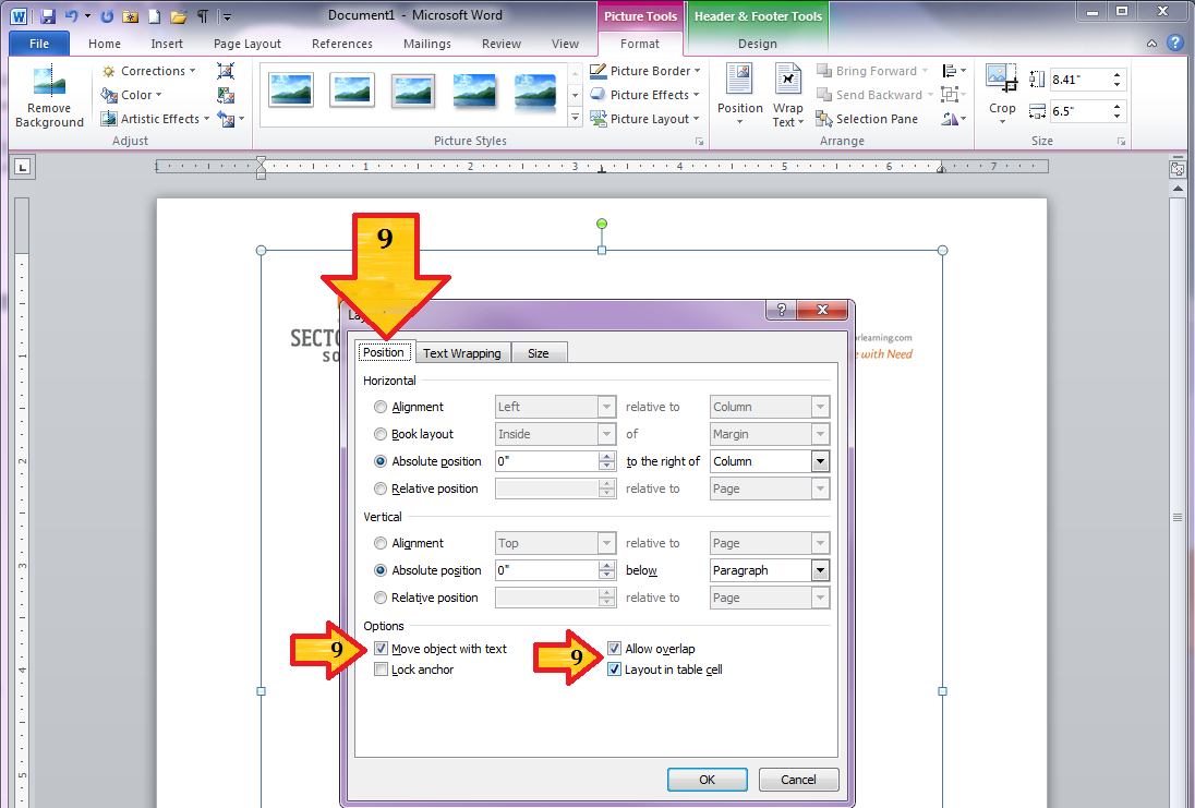 Word 2010 – Custom Margins And “Locking” Letterhead Graphics In How To Create A Letterhead Template In Word