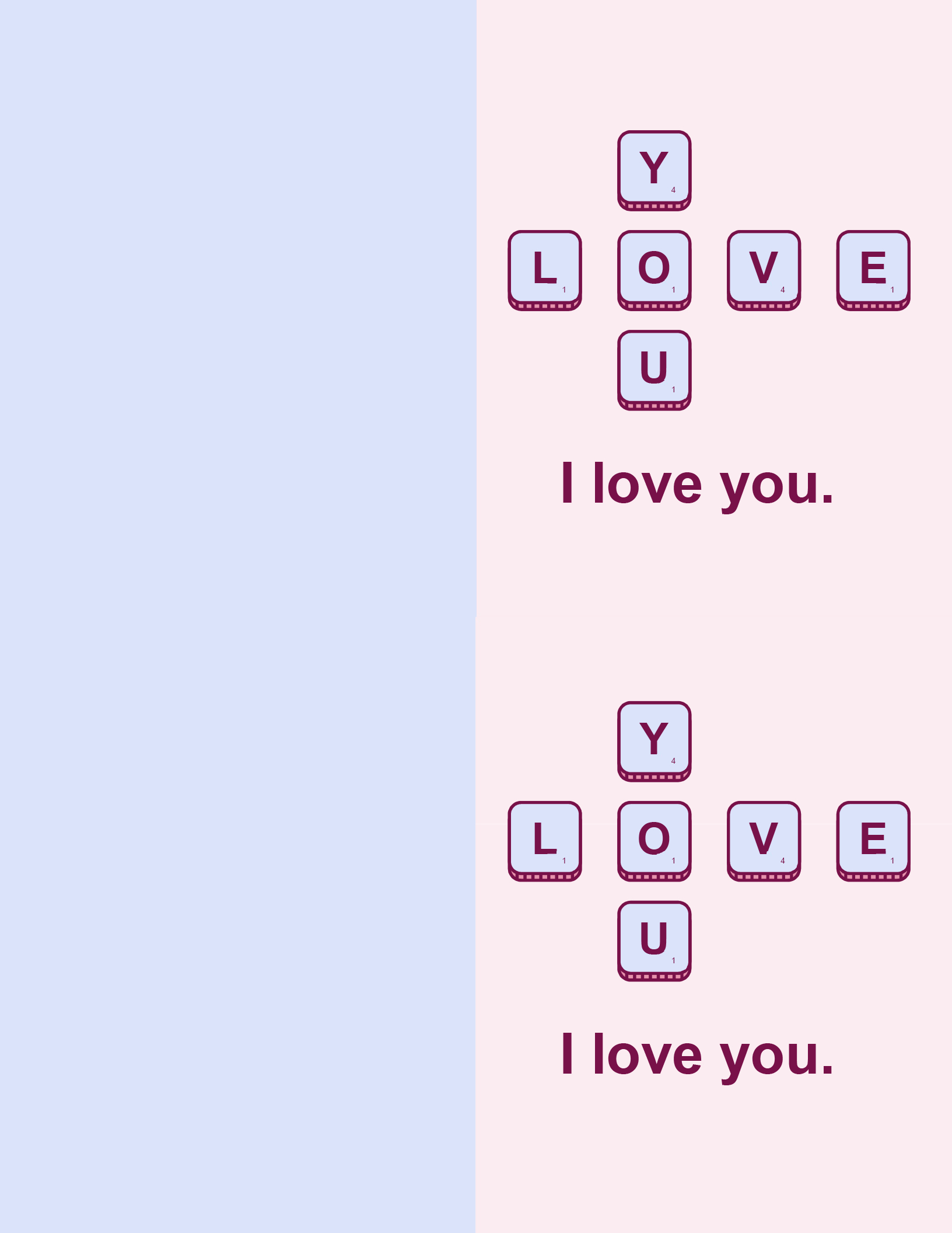 Word Game Valentine's Card Regarding Valentine Card Template Word