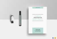Workplace Investigation Report Template pertaining to Investigation Report Template Doc