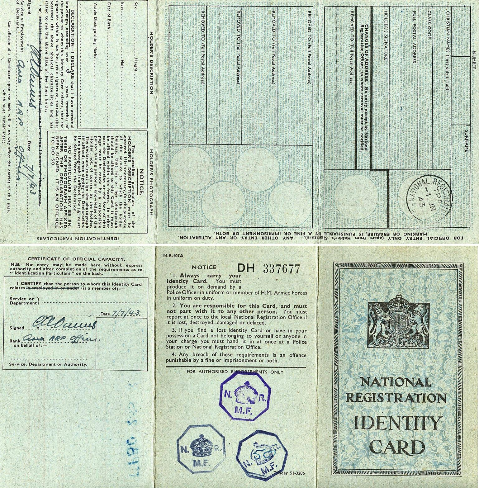 World War 2 Identity Card Template - 28 Images - Ii World In Intended For World War 2 Identity Card Template