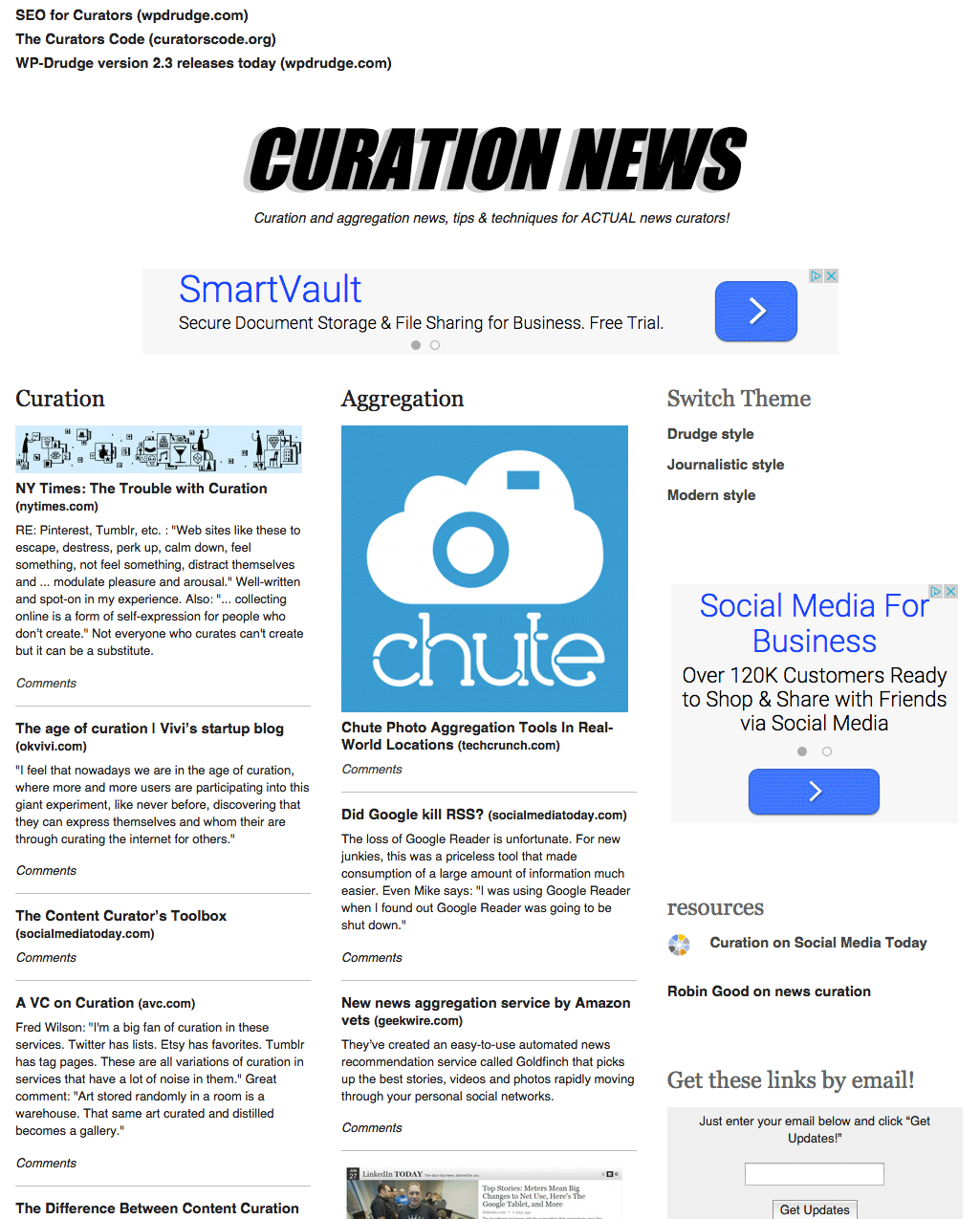 Wp Drudge Curation And Aggregation Theme With Regard To Drudge Report Template