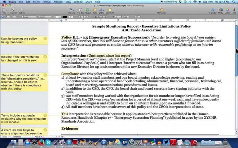 Monitoring And Evaluation Report Writing Template