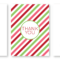 Writing Thank You Cards | Madebycristinamarie For Christmas Thank You Card Templates Free