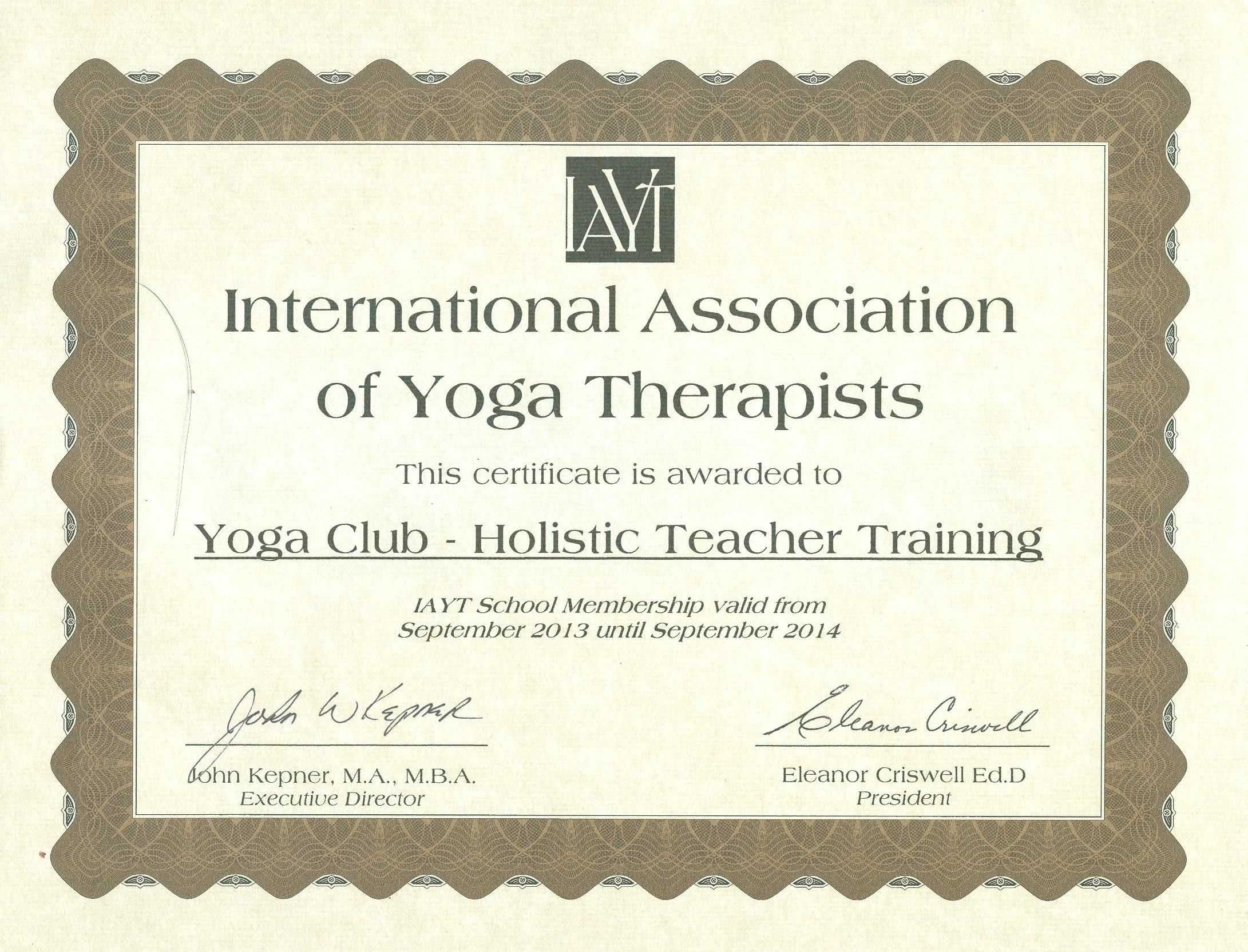 Yoga Alliance Teacher Training Certificate Template Learn With Regard To Life Membership Certificate Templates