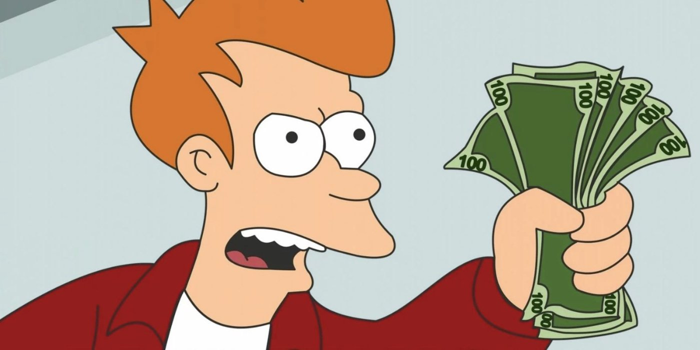You Can Own A Futurama "shut Up And Take My Money!" Credit Card In Shut Up And Take My Money Card Template