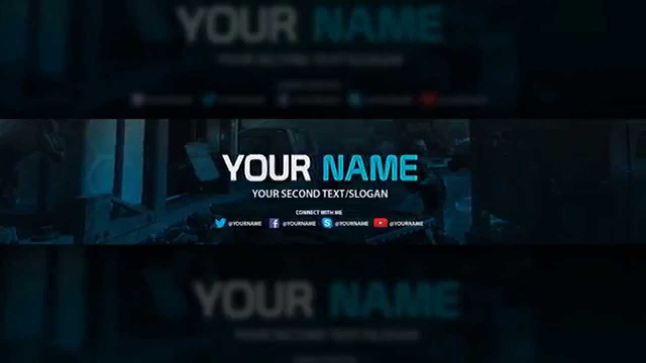 Youtube Banners Template