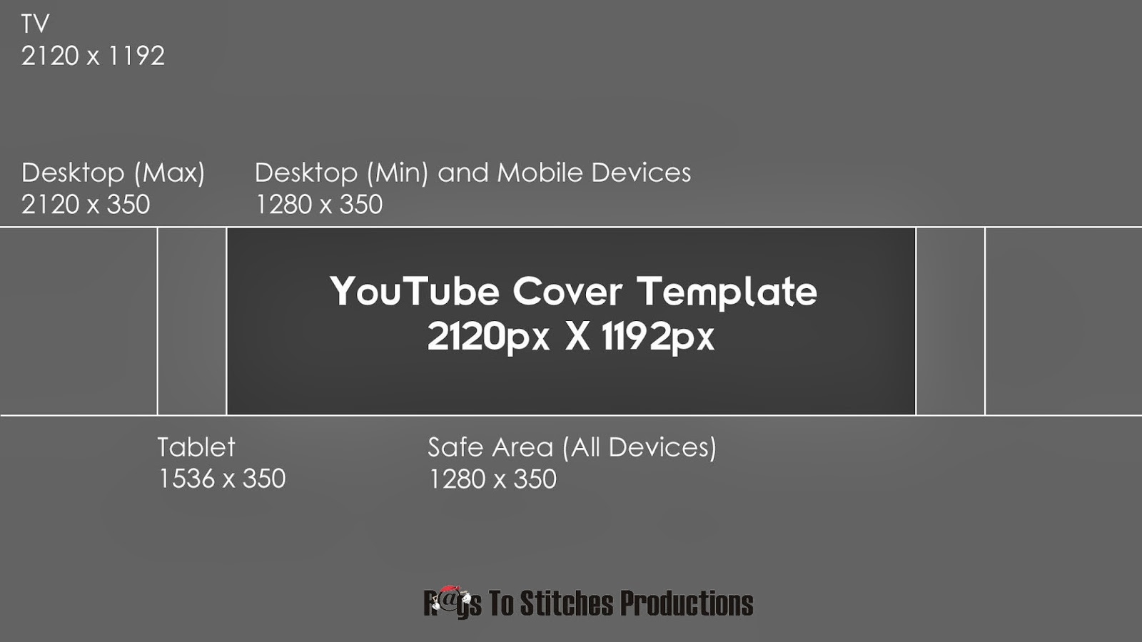 Youtube Banner Template Size Intended For Youtube Banner Size Template