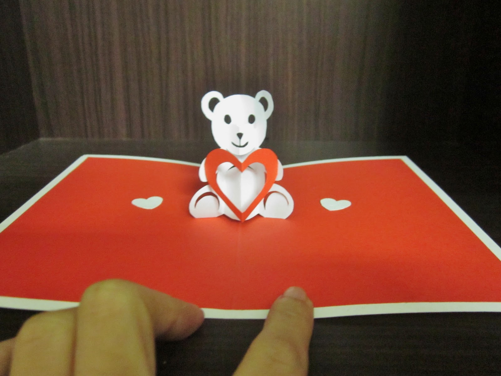 Yuenie's Fancies – Handmade Quilled Pop Up Cards, Bookmarks Intended For Teddy Bear Pop Up Card Template Free