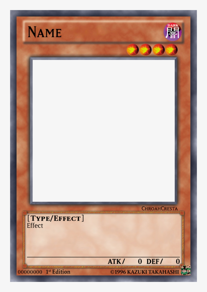 Yugioh Card Template 12 Lessons I've Learned From Yugioh With Regard To Yugioh Card Template